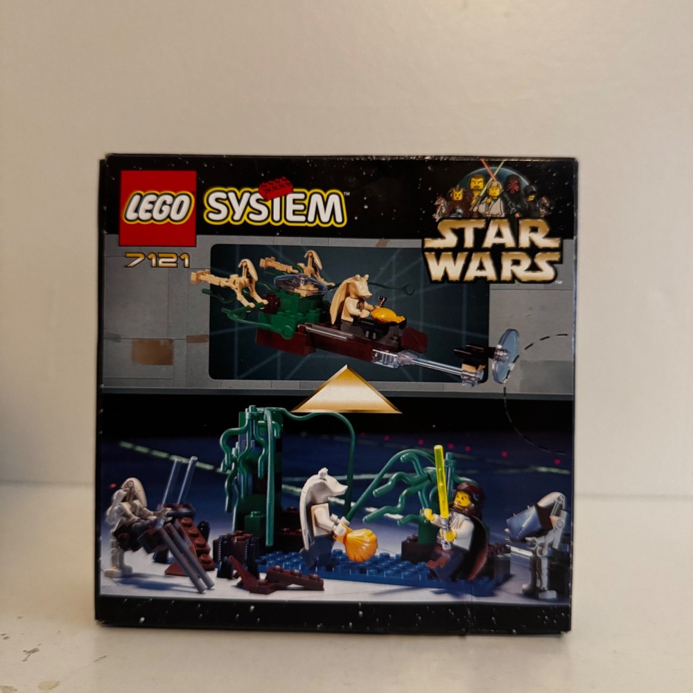 LEGO Star Wars Naboo Swamp Set 7121 Vintage 1999 New Sealed 81 Pcs